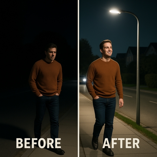 purpose of street lighting