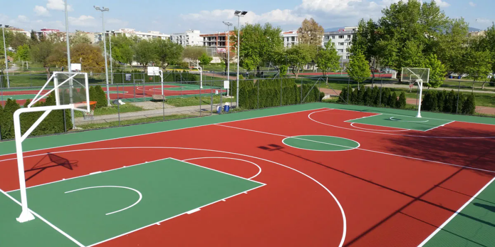 Outdoor Basketball Court Lighting