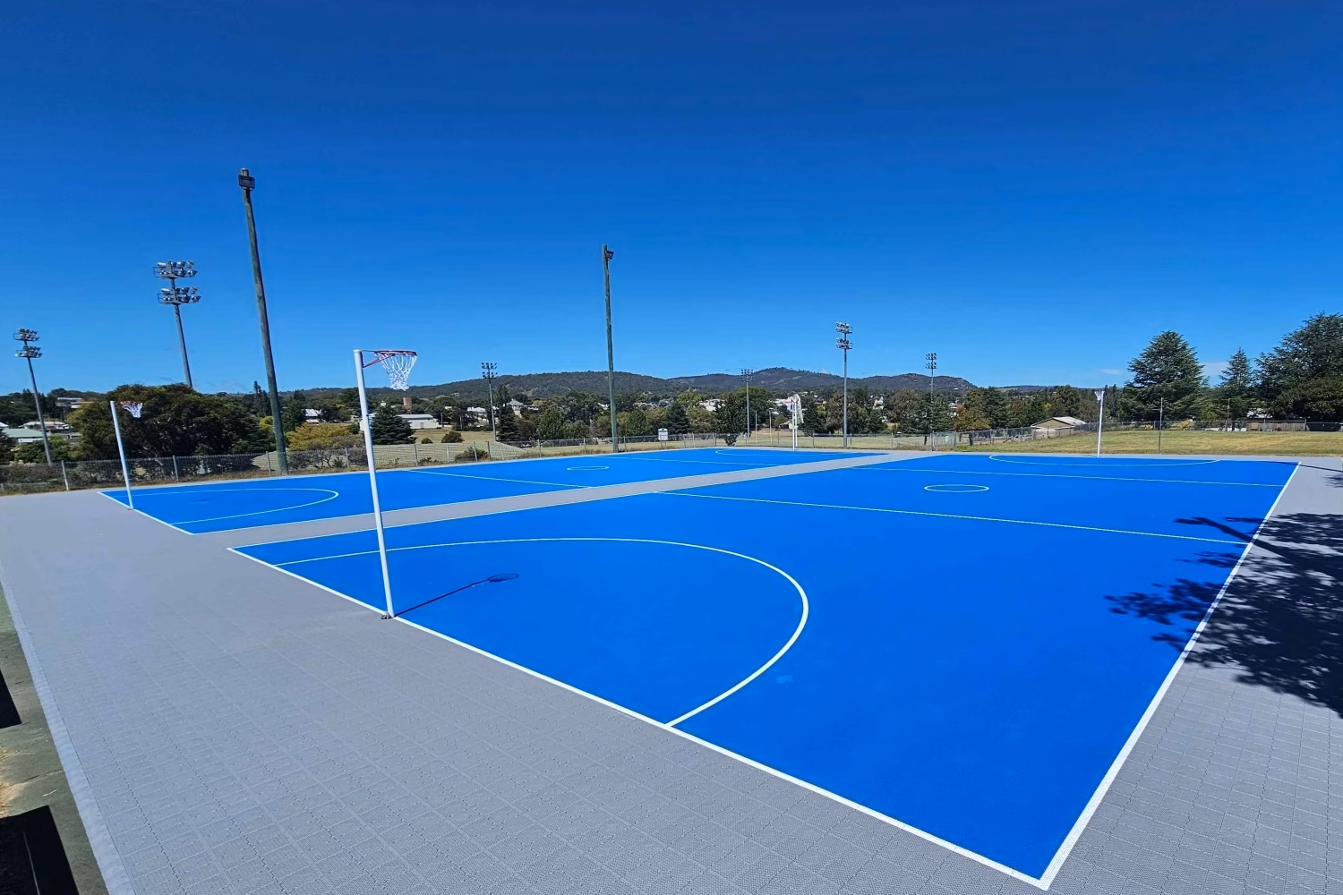 netball court lighting