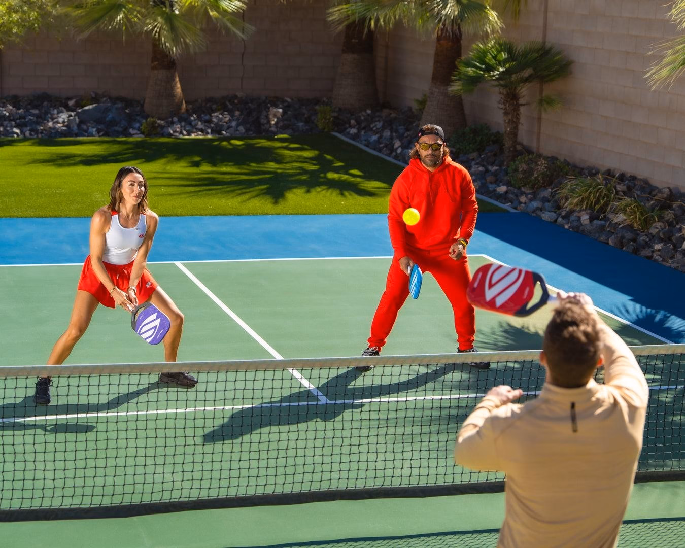 pickleball court visibility